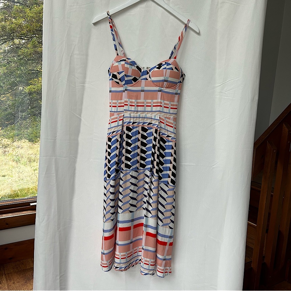 Anthropology Yumi Kim High Sails Prima Donna Midi Dress Size XS